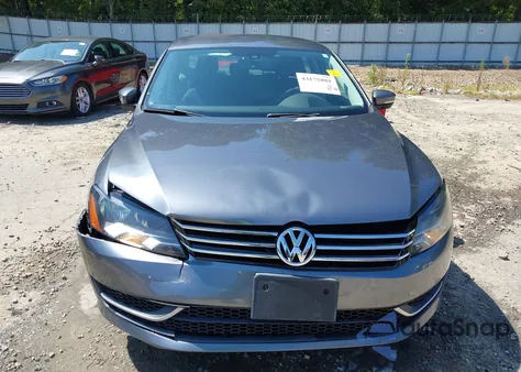2013 Volkswagen Passat 2.5L S from USA, damaged, VIN 1VWAP7A3XDC038659